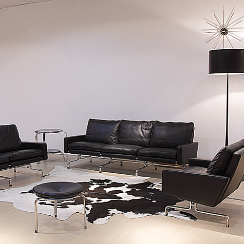 シンプルさが際立つクラシック ポール・ケアホルム PK31ソファ 1人掛け