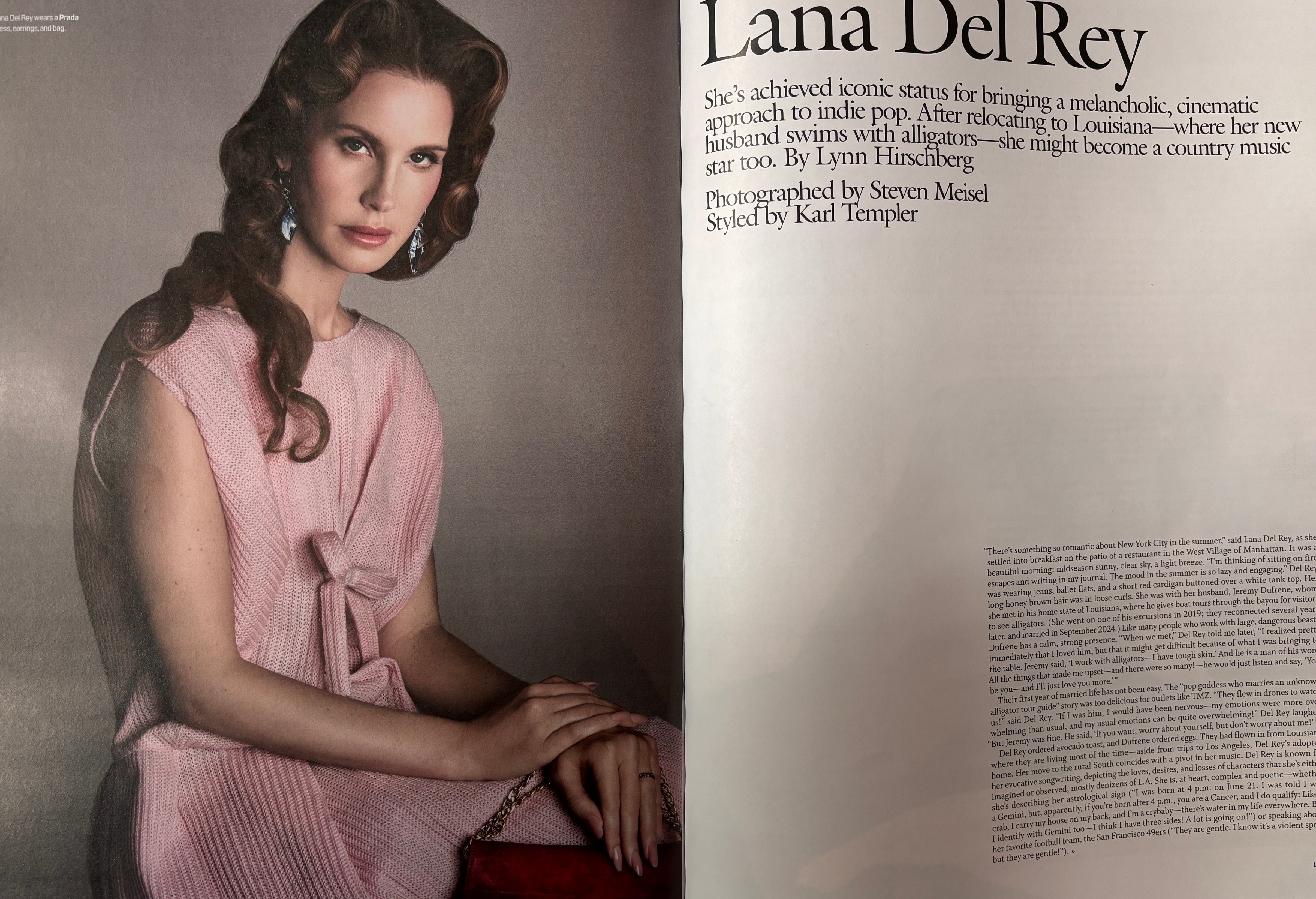 W US Magazine 2025 ラナデルレイ Lana Del Rey W MAGAZINE/LANA DEL