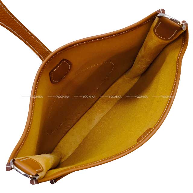 HERMES エルメス ショルダーバッグ エヴリン(エブリン) 29 PM ゴールド