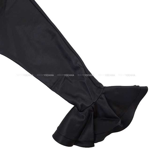 2022-2023年 CHANEL シャネル ブラウス シルクサテン ラインストーン