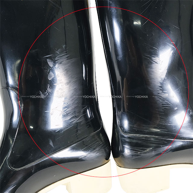 CHANEL シャネル ブーツ レディース カメリア レインブーツ ココマーク