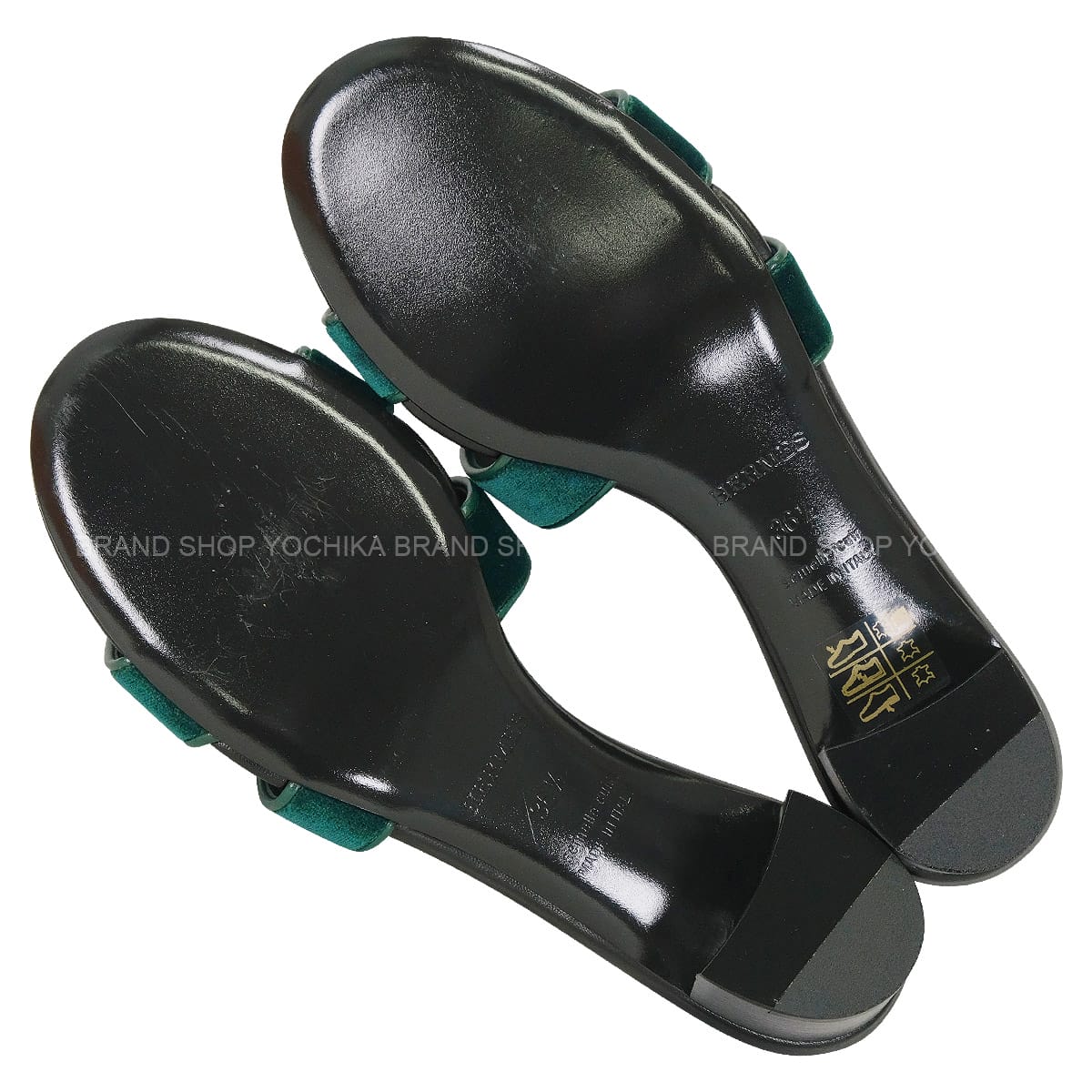 HERMES エルメス サンダル オアジス ヴェールフォンセ/黒 (ブラック