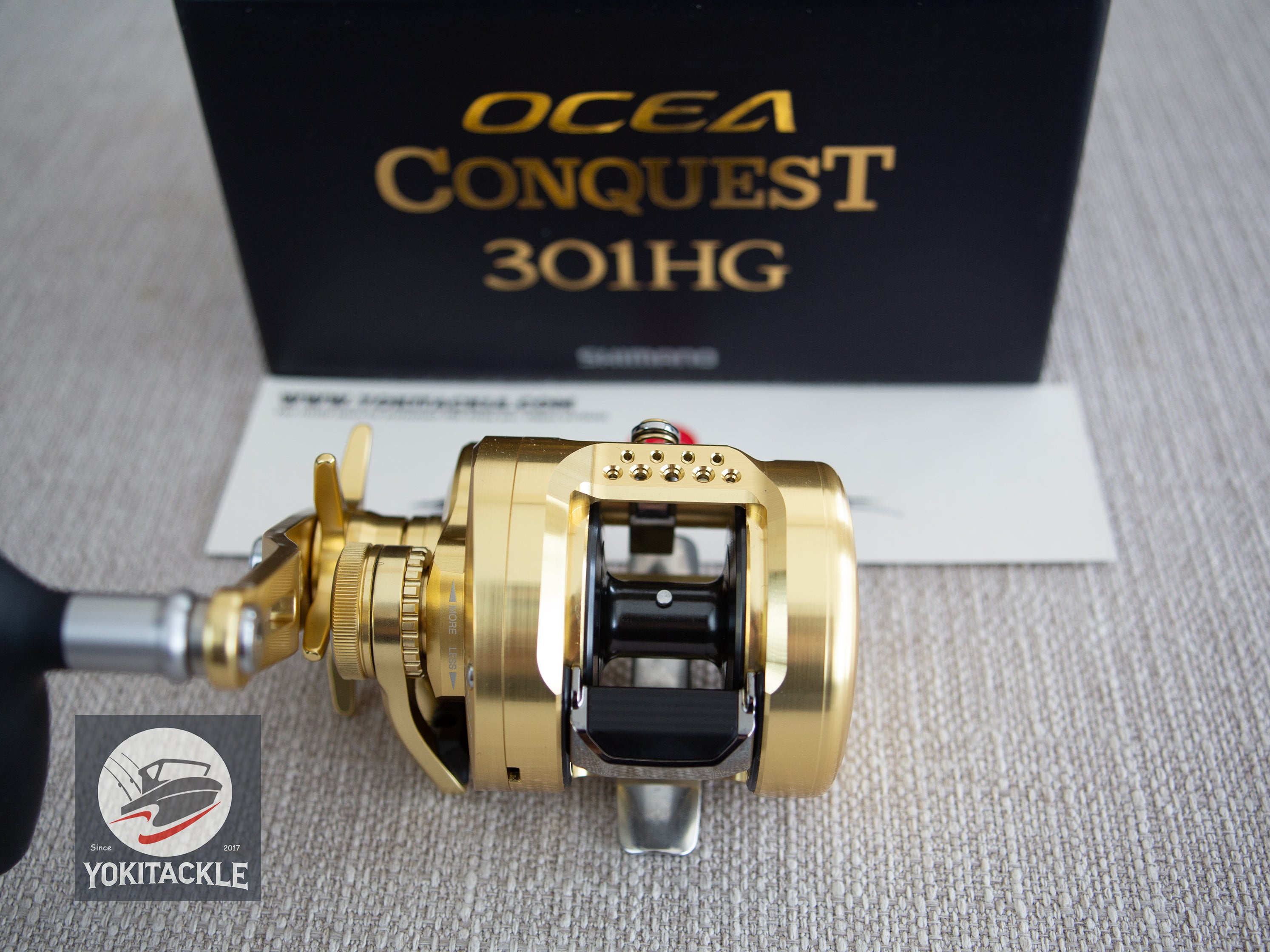 Brand New Shimano 23 Ocea Conquest 301 HG Baitcast Reel Left Hand