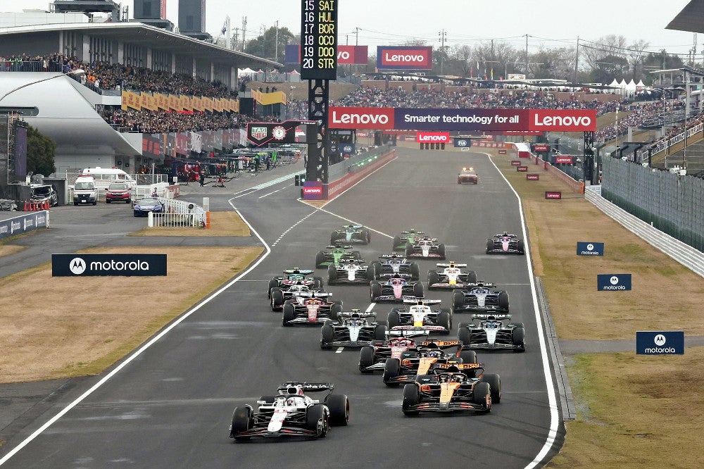 F1日本GPでのぼり旗を盗もうとした疑い…自称オーストラリア人