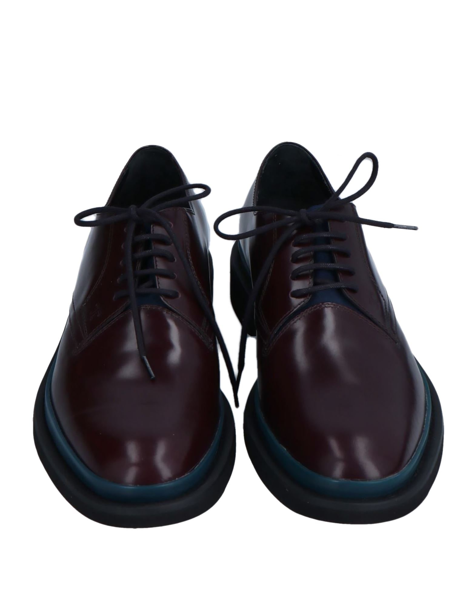 TOD'S シューズ | レースアップシューズ ボルドー メンズ | YOOX