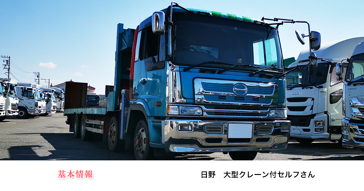 デコトラ レトロ ビックリグ スーパーグレート ファイター プロフィア