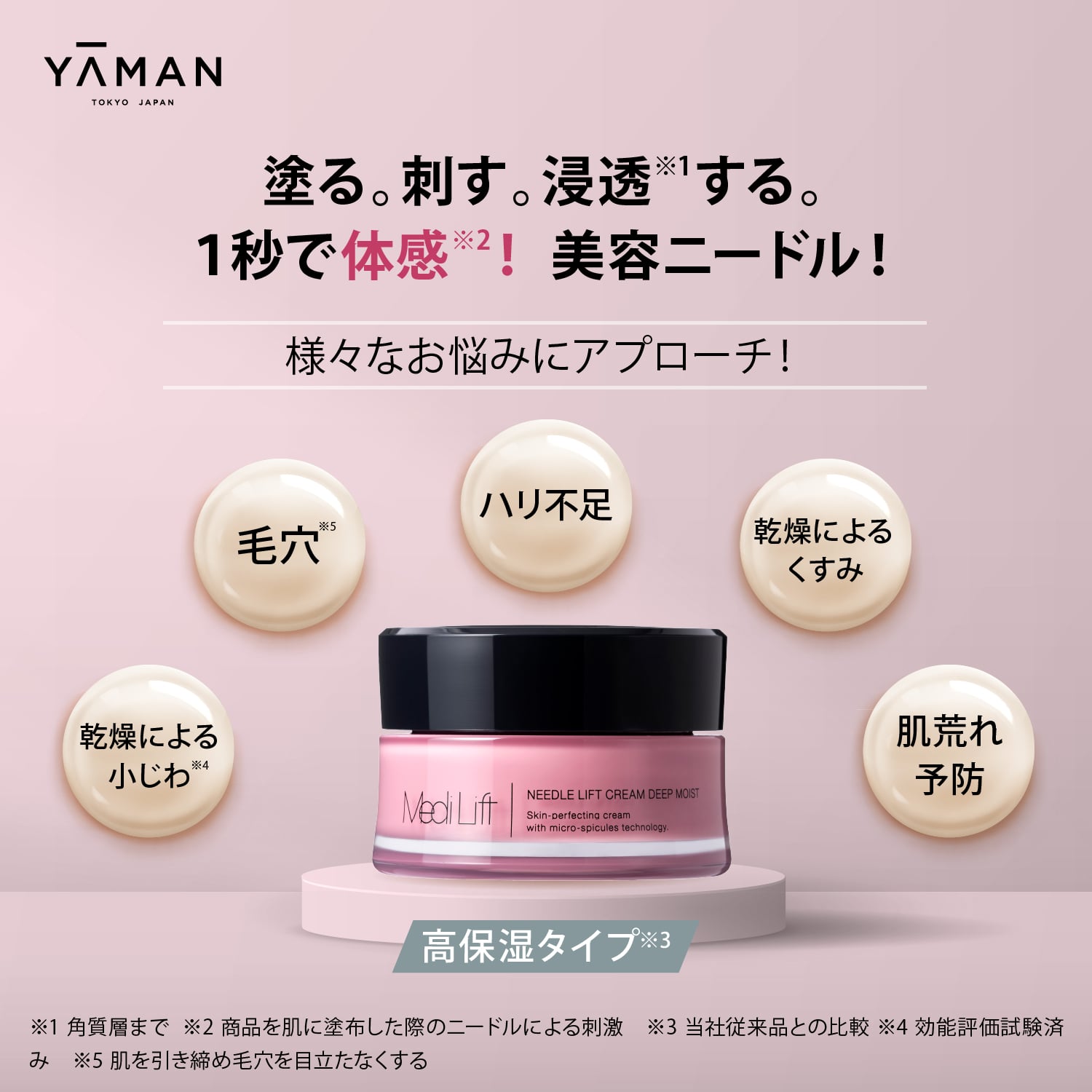 メディリフトニードルリフトクリーム ディープモイスト｜ヤーマン公式