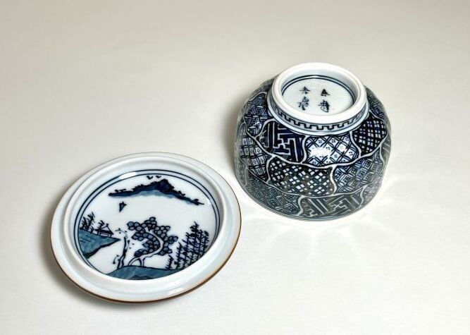 京焼 二代 真清水蔵六 特別用意 倣 祥瑞 茶碗 茶道具 京焼 二代 真清水