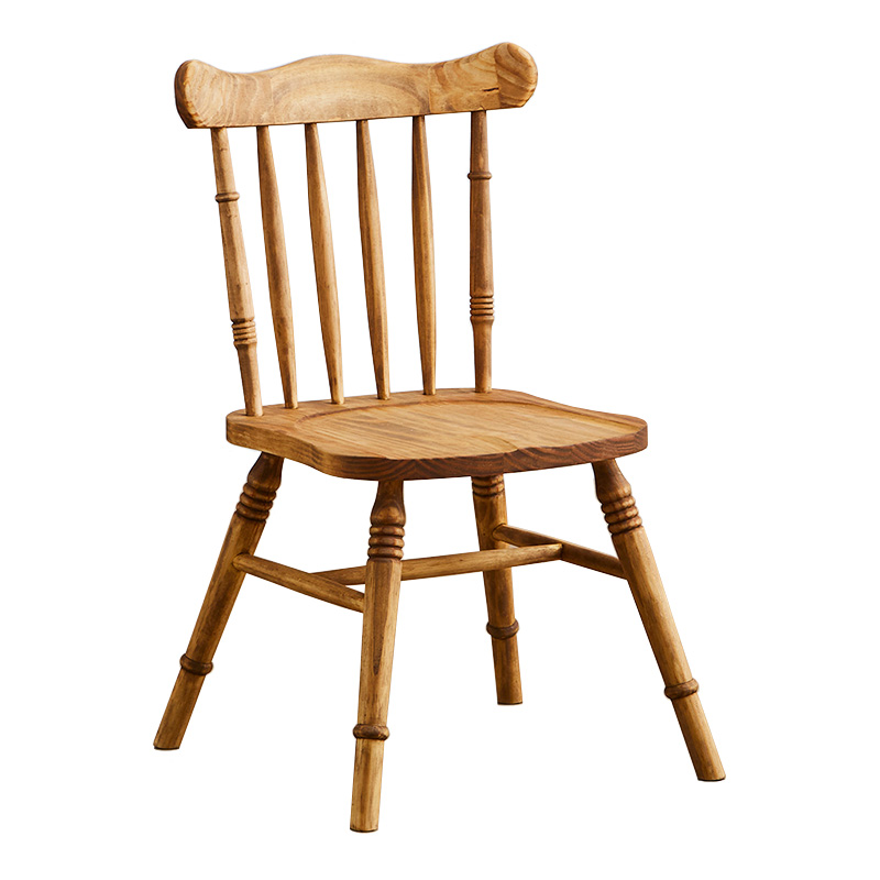 ①コスガ家具 ウィンザーチェア パイン材 ダイニングチェア ①コスガ