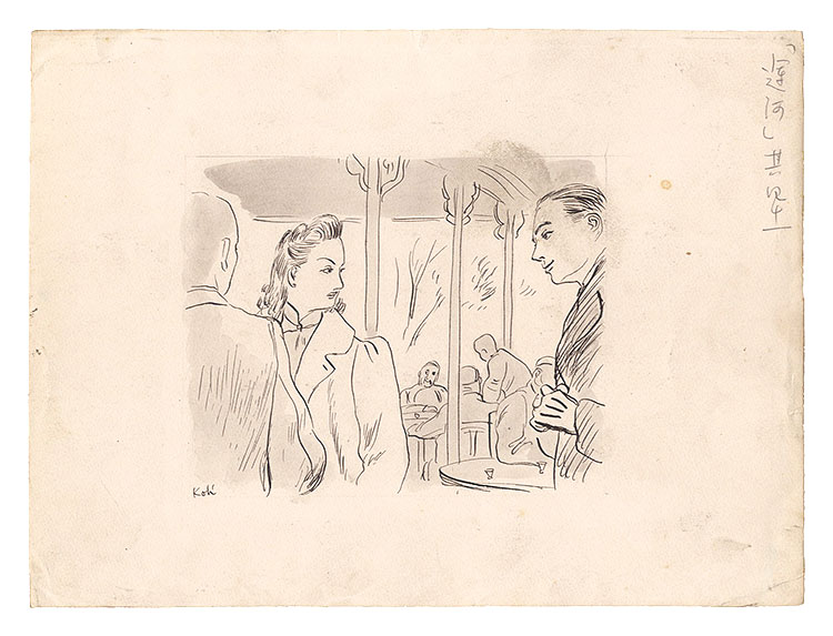 田村孝之介「自筆画稿」 | 山田書店美術部オンラインストア