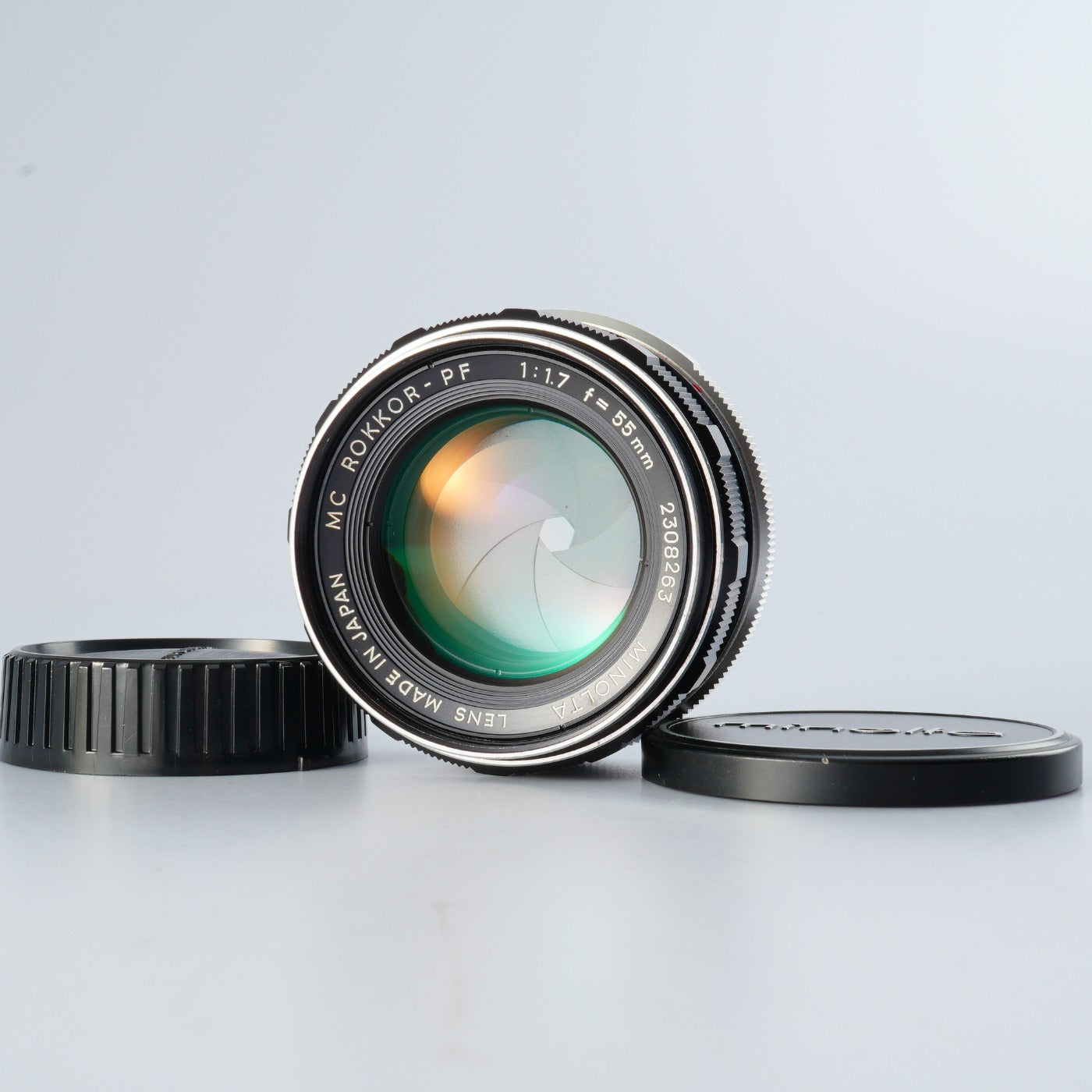 MINOLTA MC ROKKOR-PF 55mm f1.7 単焦点レンズ – 山田写真機店