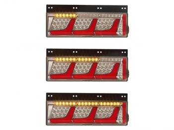 小糸 オールLEDリアコンビネーションランプ シーケンシャル 3連レッド