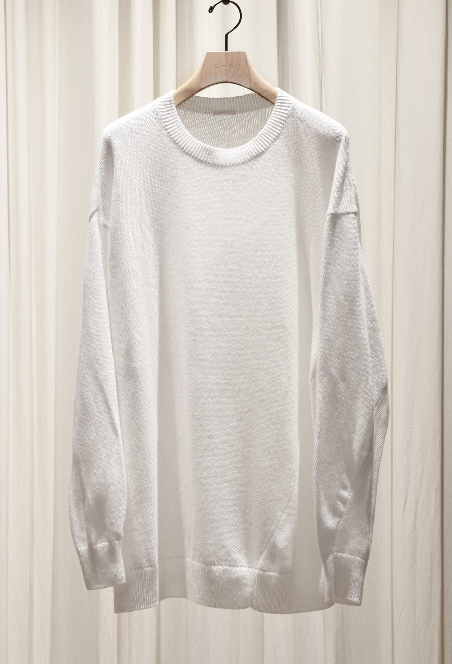 COMOLI 7G クルーネックニット | 大阪心斎橋のメンズ洋服のセレクト