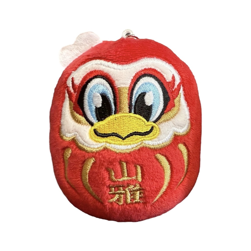 ガンズくんだるまぬいぐるみキーホルダー | 松本山雅FCオンラインショップ