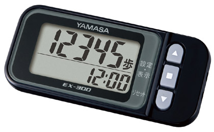 万歩計®・歩数計】ポケット万歩®_らくらくまんぽ_EX-300*ポケット