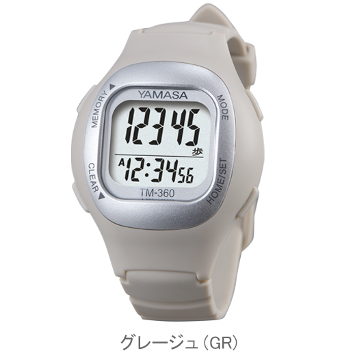 万歩計®・歩数計（腕時計）】ウォッチ万歩計_WATCH MANPO_TM-360