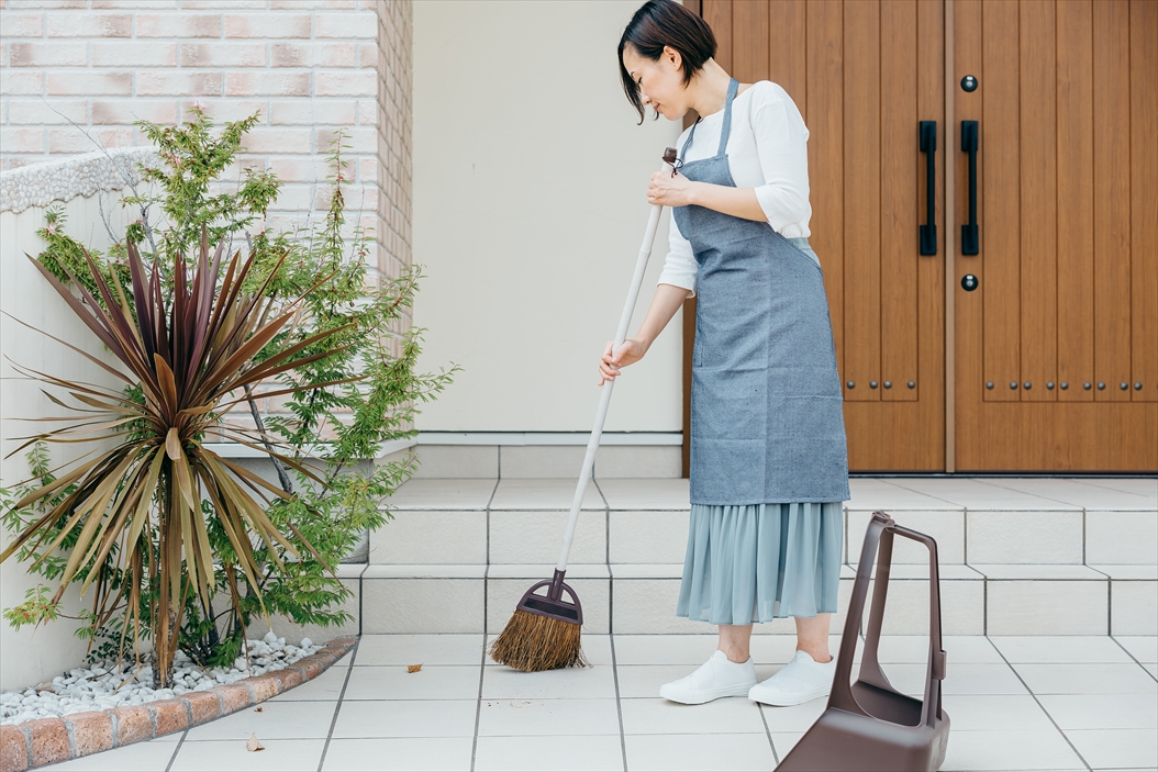 デイリークリーン 庭箒（シダ）L | 山崎産業株式会社 家庭用品事業