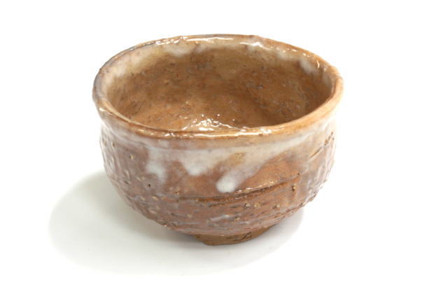 柳瀬美術店 / 波多野善蔵「萩ぐい呑」共箱[HATANO Zenzo]Sake cup