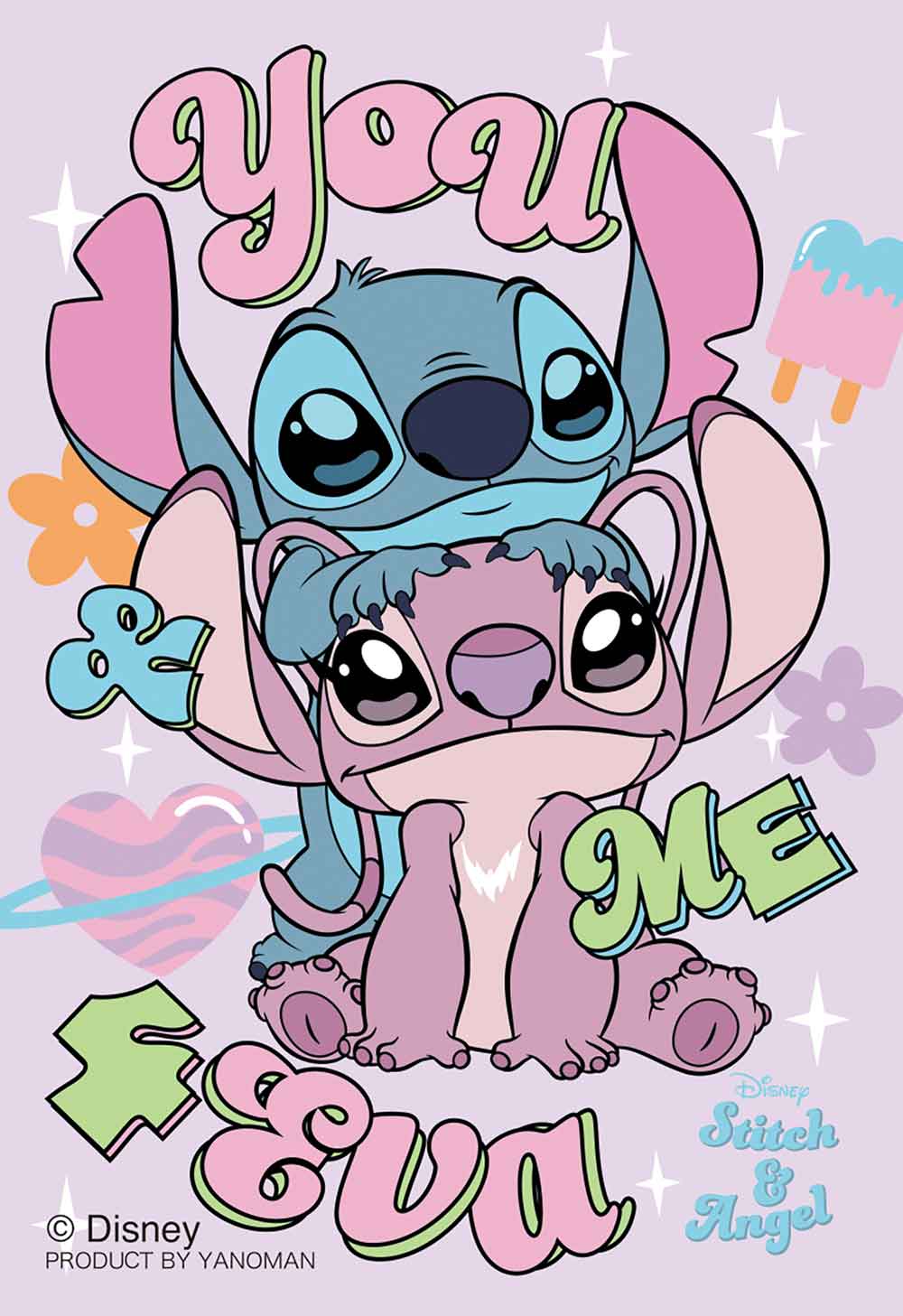 ジグソーパズルコパン ユー＆ミー／スティッチ＆エンジェル