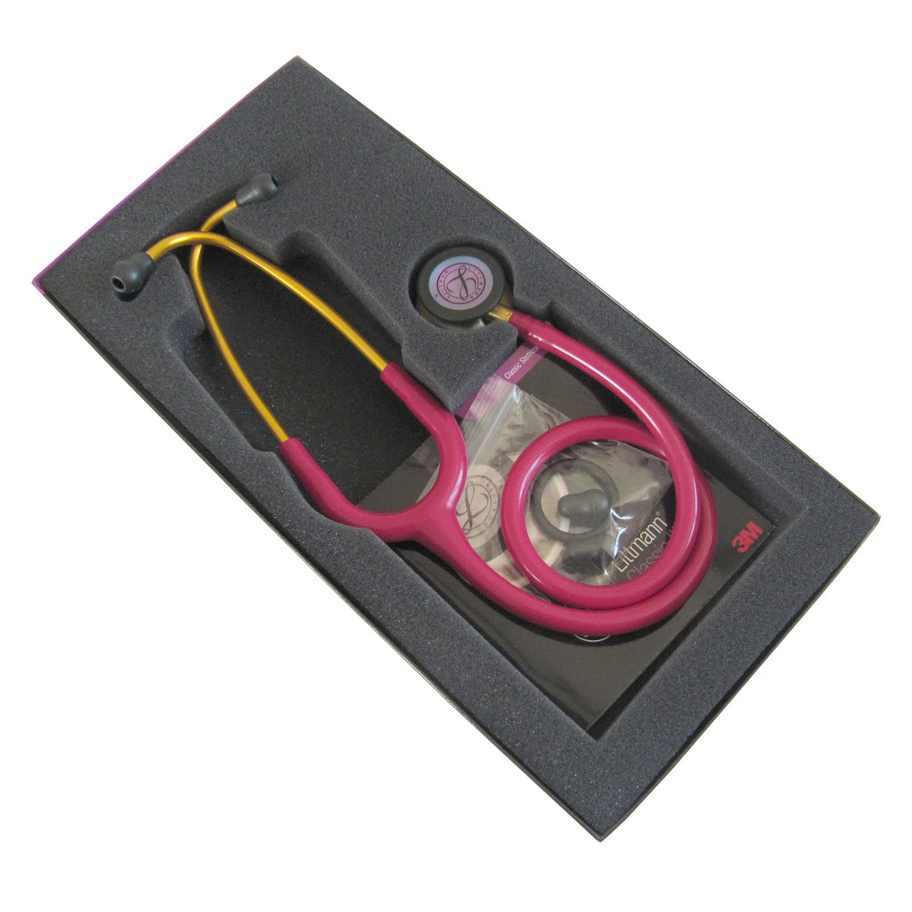 Littmann Classic III ラズベリー/レインボー 聴診器 楽天市場