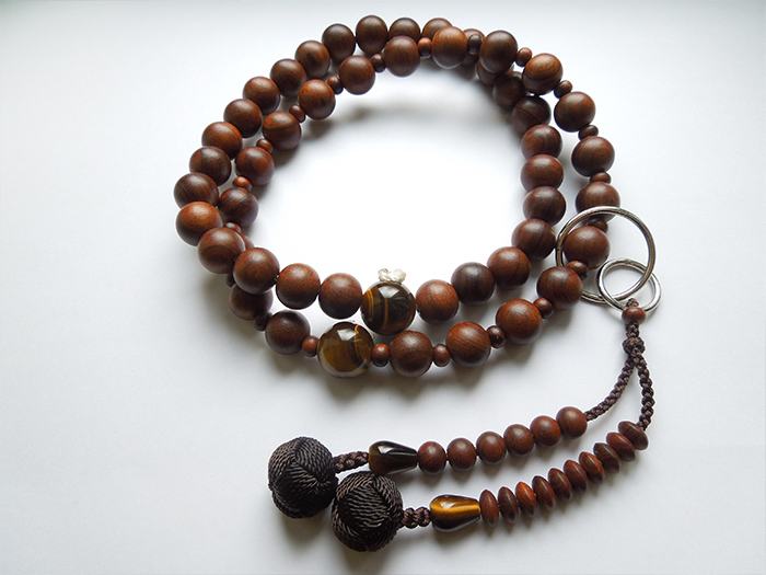 柘植三万浄土茶房共仕立 お数珠の安田念珠店へ｜総本山御用達 安田念珠