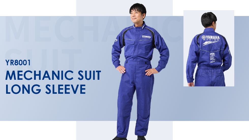 YR8001 メカニックスーツロングスリーブ | ヤマハ発動機グループ