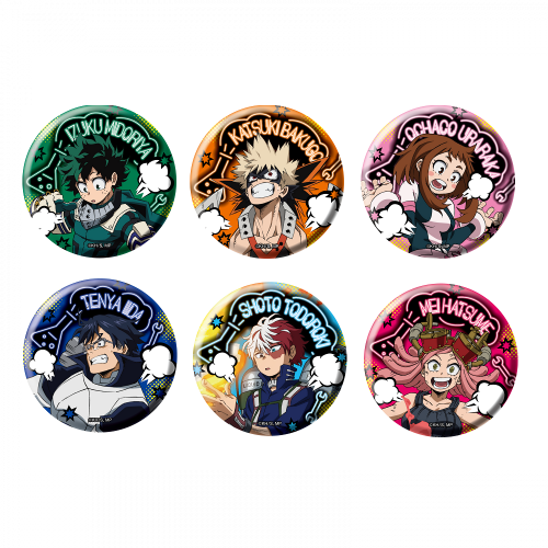僕のヒーローアカデミア トレーディングホログラム缶バッジ（発目ラボ