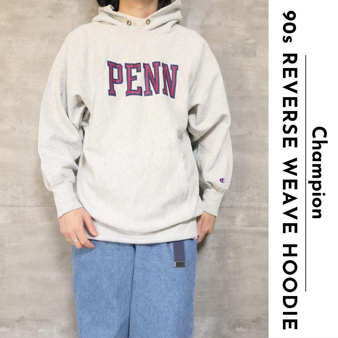 VINTAGE 90s XL Reverse weave hoodie -Champion- – ユウユウジテキ