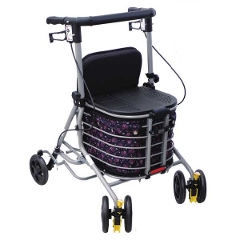 島製作所】四輪歩行器 シンフォニーバスケットSP | 手押し車 通販の