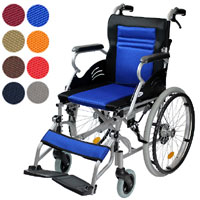 ケアテックジャパン】 自走式スチール車いす ウィッシュ CS-10【車椅子