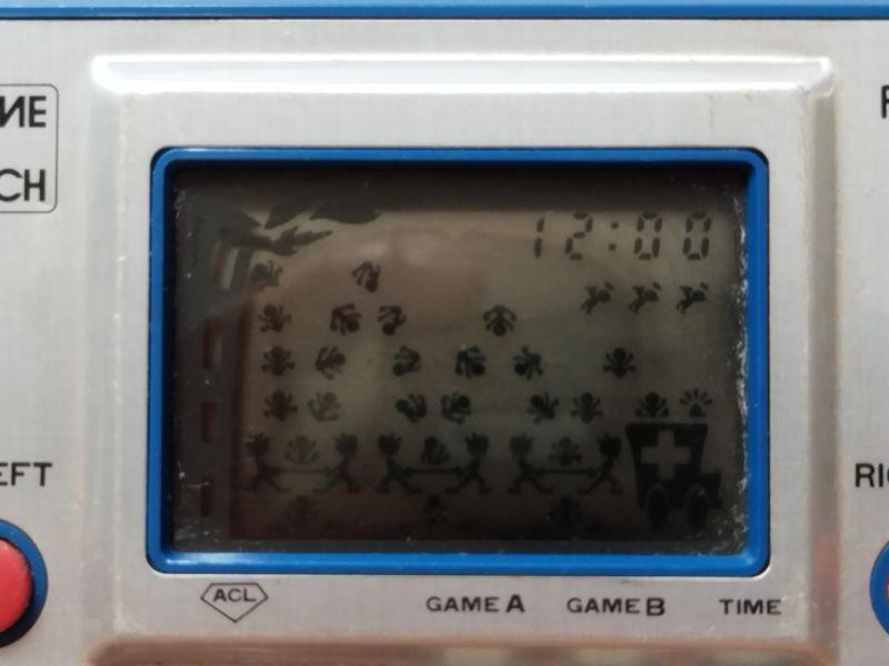 ファイア FIRE 箱説無 ゲームウォッチ【管理1-4】 - 遊戯屋