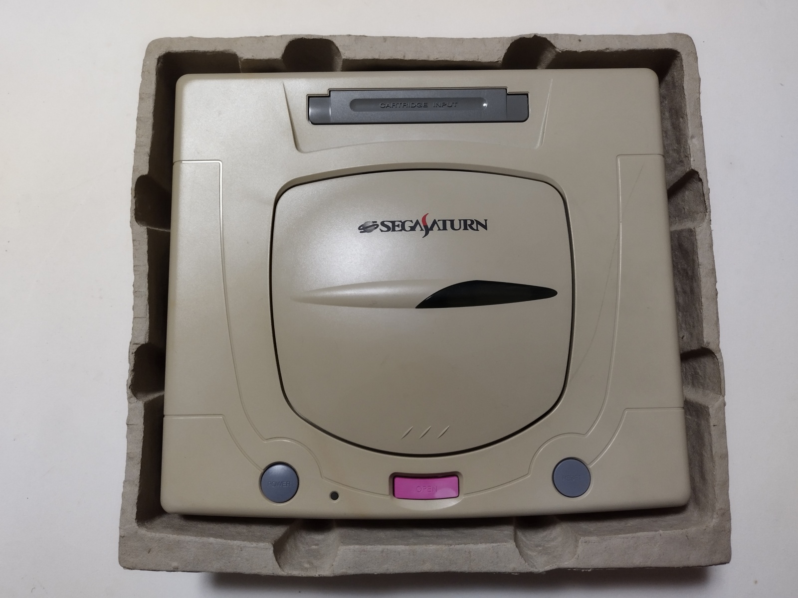 セガサターン本体 HST-3220 箱有説無 ジャンク SSセガサターン【管理3