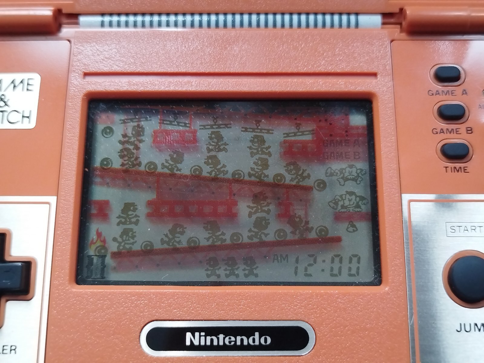 ドンキーコング DONKEY KONG 箱説無 ゲームウォッチ【5m6】 - 遊戯屋