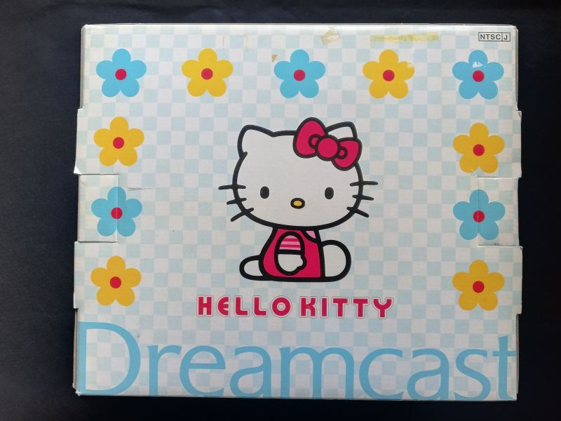 ドリームキャスト本体 ハローキティスケルトンブルーモデル 箱有DC