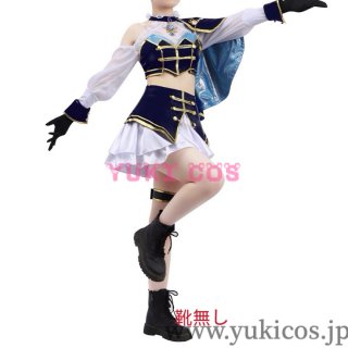 Vtuber にじさんじ FANTASIA 4周年ライブ 樋口楓 コスプレ衣装 送料無料