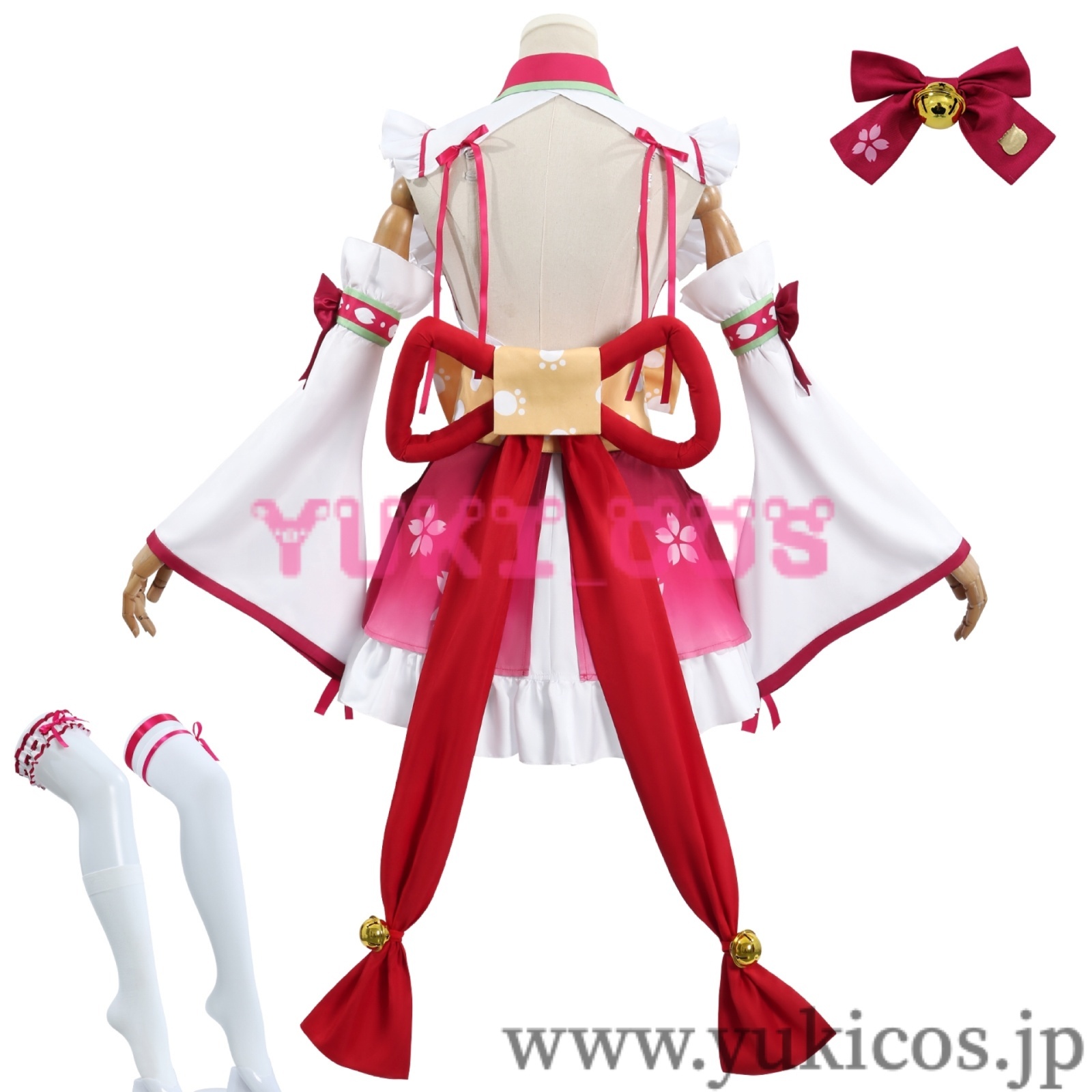 Vtuber ホロライブ Sakura Miko さくらみこ コスプレ衣装 送料無料