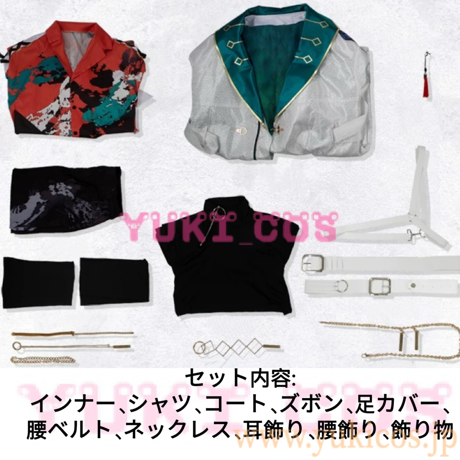 Vtuber にじさんじ 3SKM 魁星 かいせい デビュー姿 コスプレ衣装 送料無料