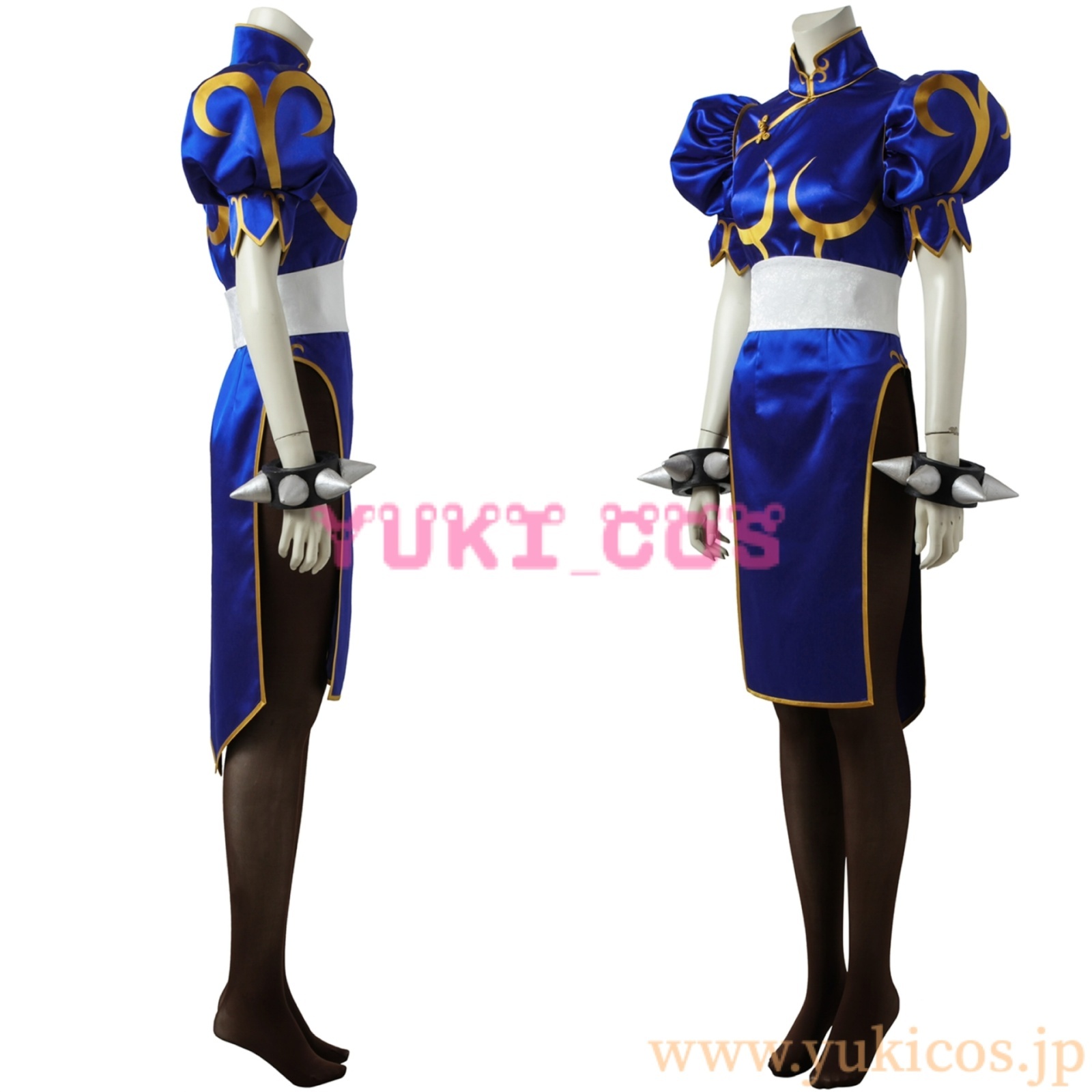 ストリートファイターV 春麗 チュンリー コスプレ衣装 送料無料 高級版