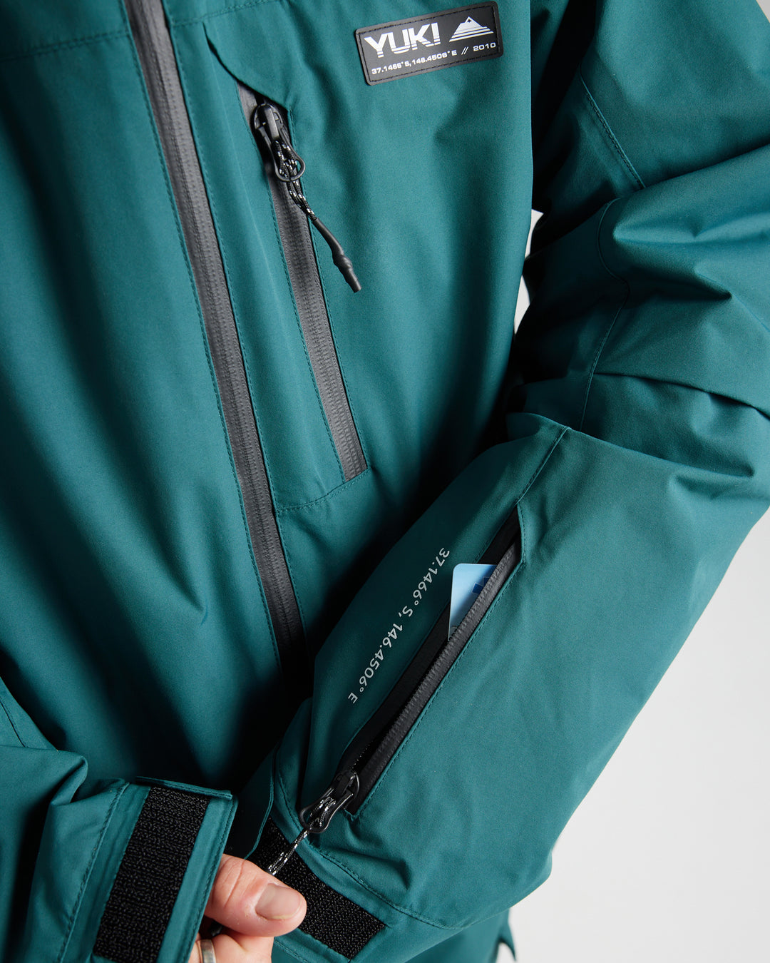 Genki Jacket Deep Teal – Yuki Threads