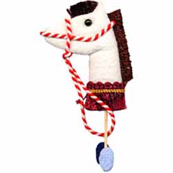 ちりめんパーツ 春駒 | ゆめ画材