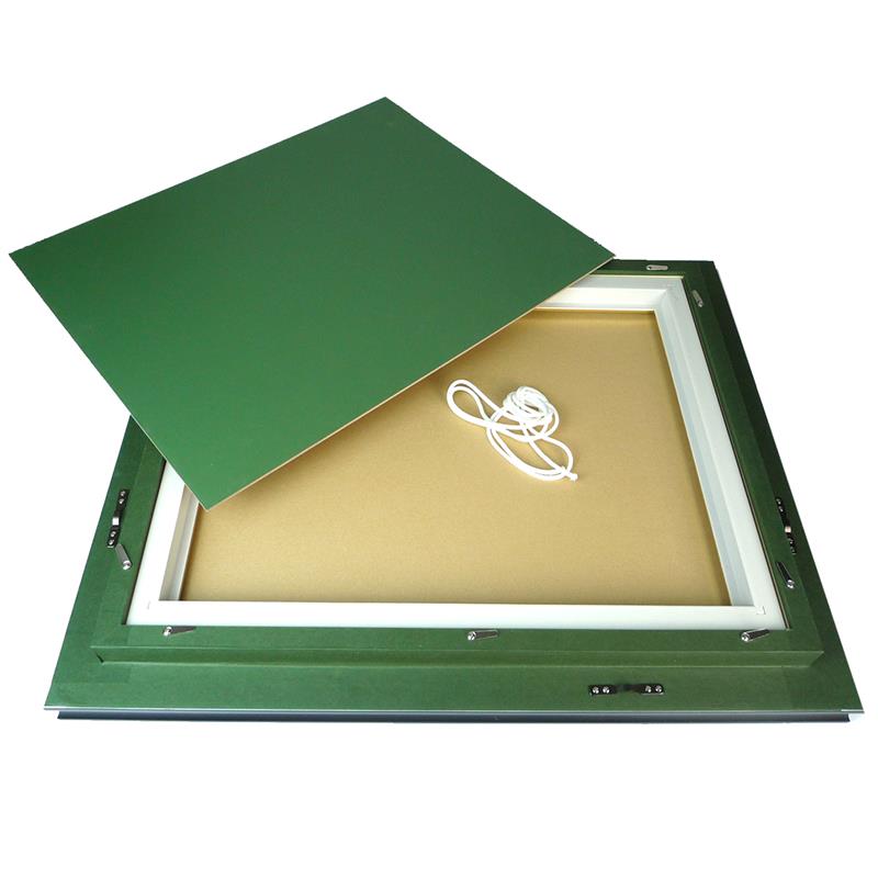 額縁 油彩額 538-3 ブラウン 油絵 キャンバス F6 (410×318mm) 収納