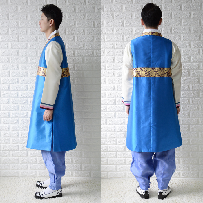 pe73pa61ch56-男性化繊レンタルパジチョゴリ-対応サイズS～L 男性化繊