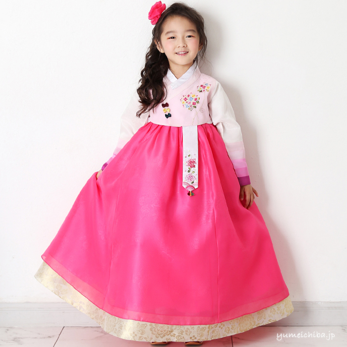 子供レンタルチョゴリ・女の子用No21身長94～96cm 3号サイズ(目安年令3