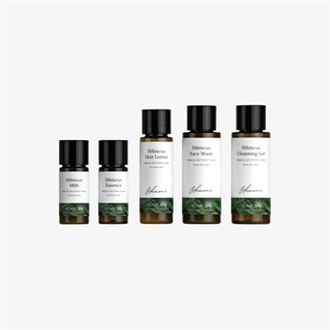 ハイビスカス スキンケア＆ウォッシュ アメニティセット｜YUMEJIN