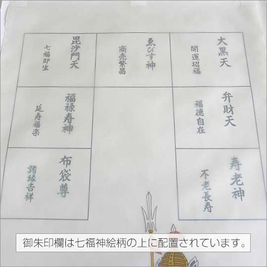 彩色七福神納経軸 ｜ 通販 通信販売 ｜ 札所0番