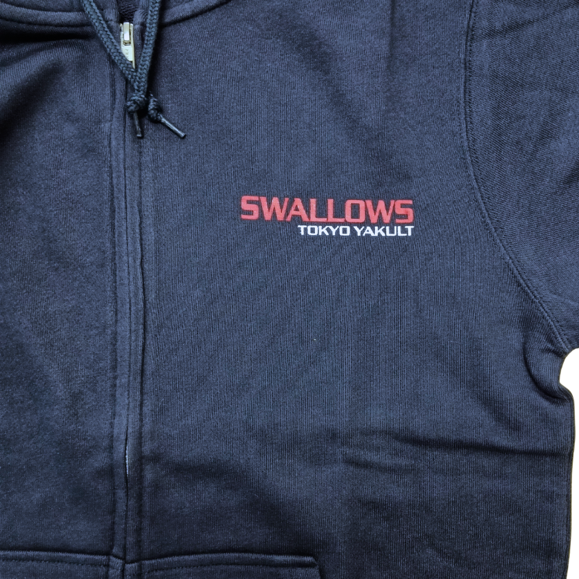 スワローズロゴジップパーカー（ネイビー） – 東京ヤクルトスワローズ