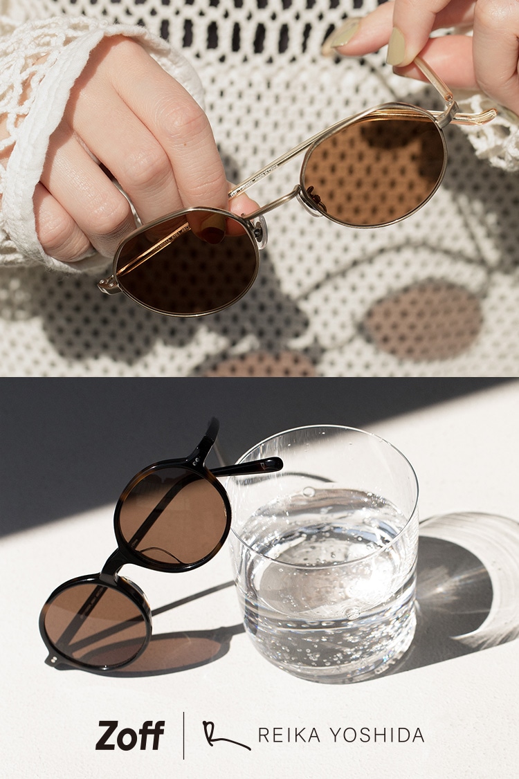 Zoff｜Reika Yoshida｜メガネのZoffオンラインストア｜メガネのZoff