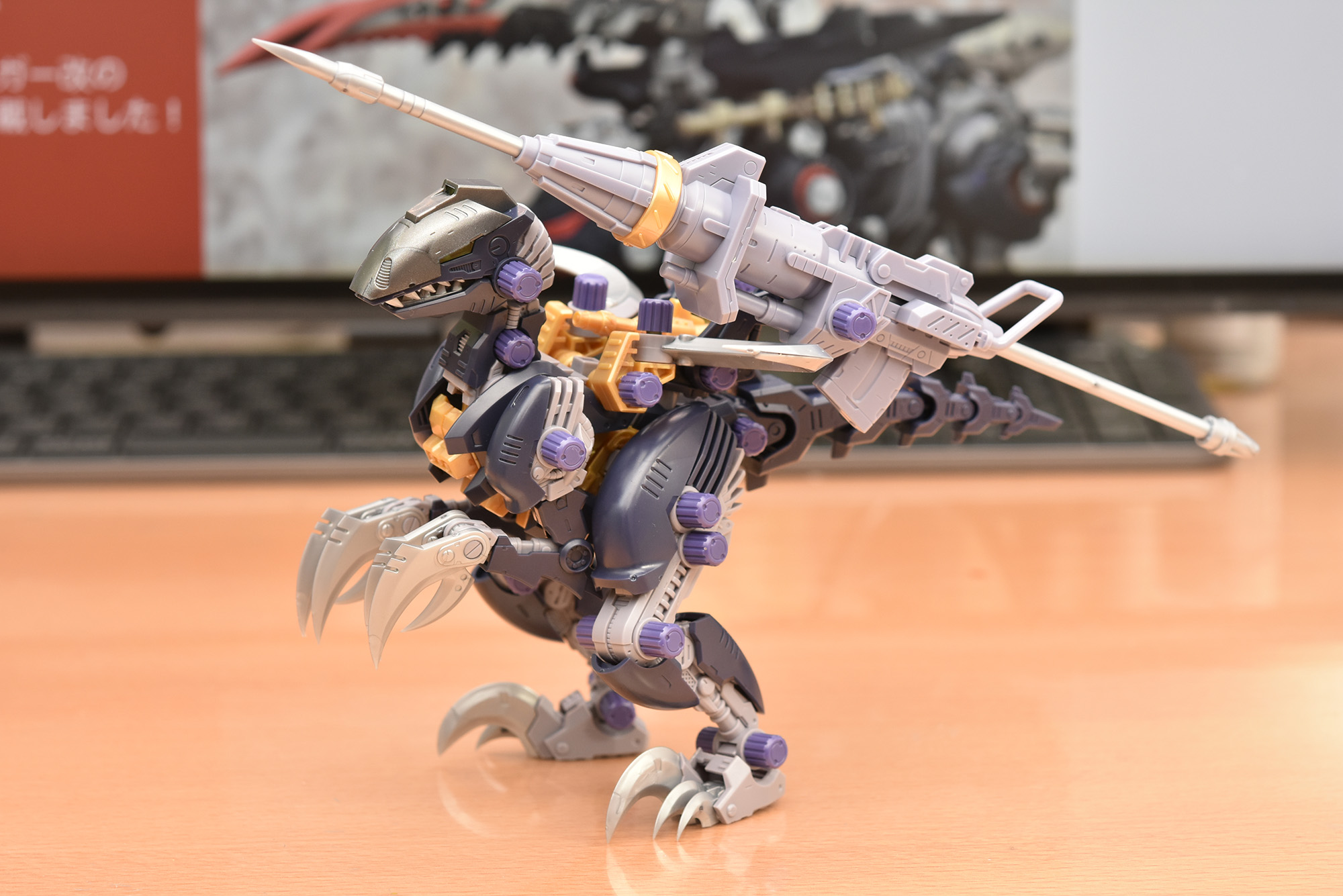 HMMレイヴェンラプターが完成しました！大型武器を装備しても安定の