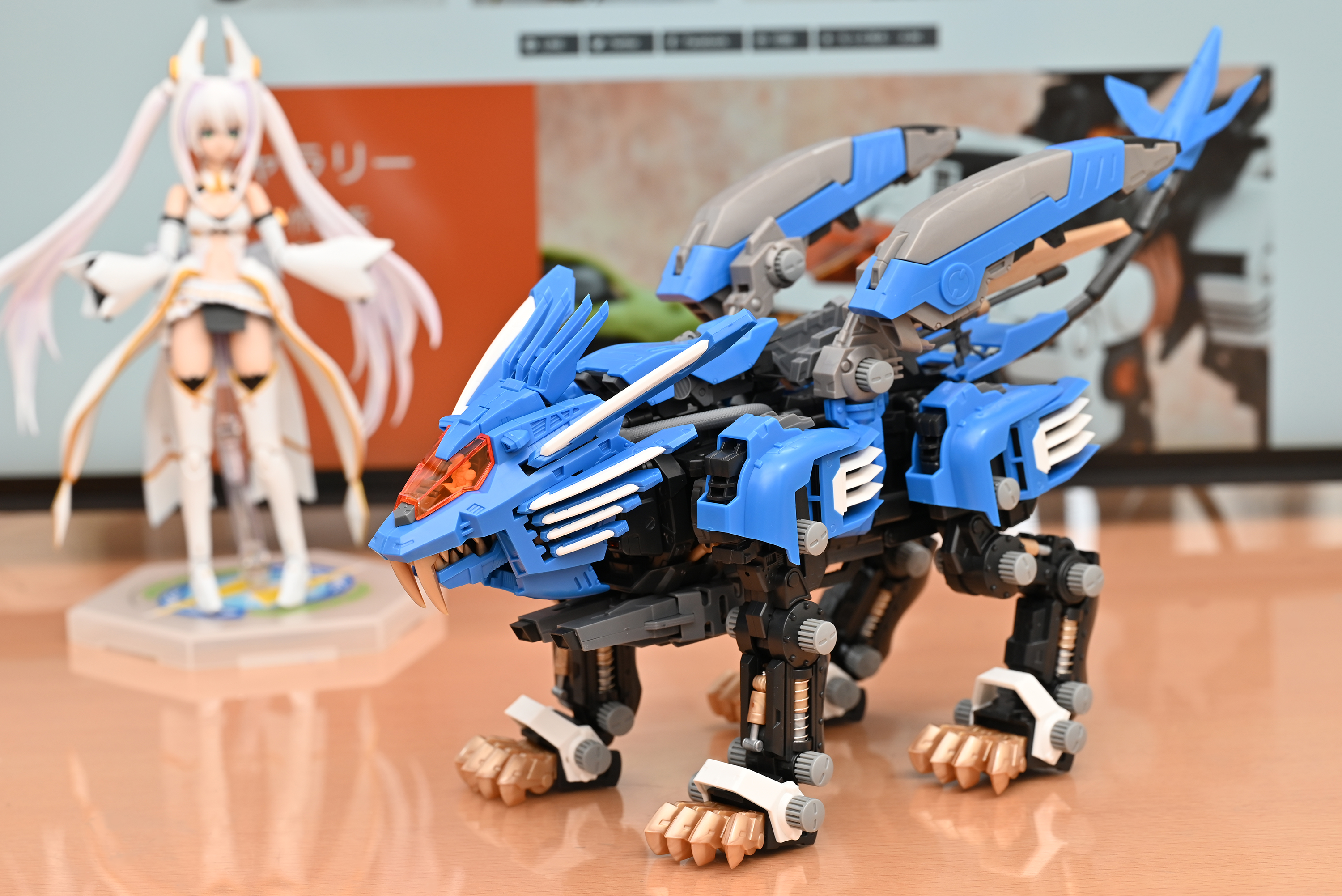 HMMブレードライガーABを組み立てました！配色のバランスが良い感じ