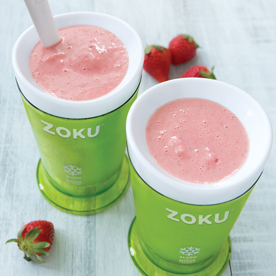 ZOKU Green Slush & Shake Maker | Compact Quick Freeze Drink Maker